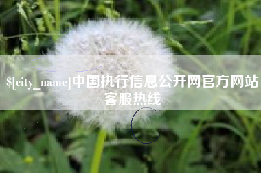 邳州中国执行信息公开网官方网站客服热线