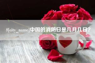 邳州中国的消防日是几月几日？
