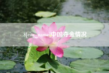 邳州中国夺金情况