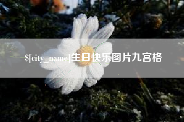 邳州生日快乐图片九宫格
