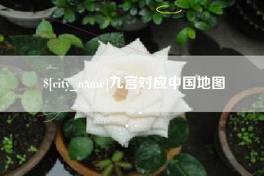邳州九宫对应中国地图