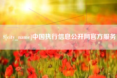 邳州中国执行信息公开网官方服务