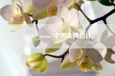 邳州中国金牌估计