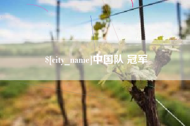 邳州中国队 冠军