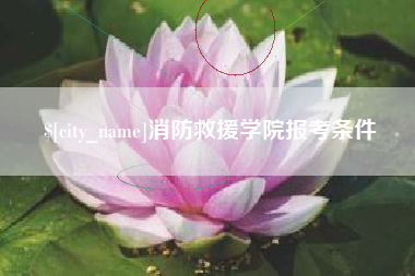 邳州消防救援学院报考条件