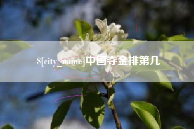 邳州中国夺金排第几
