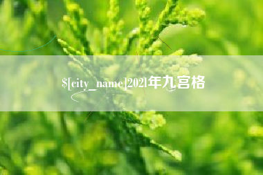 邳州202l年九宫格
