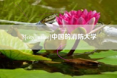 邳州中国的消防大学