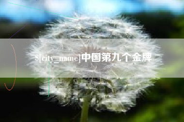 邳州中国第九个金牌