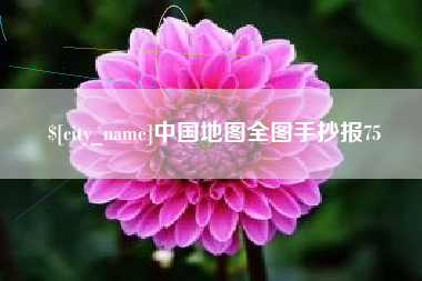 邳州中国地图全图手抄报75