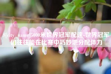 邳州5000米世界冠军配速-世界冠军们往往能在比赛中巧妙地分配体力