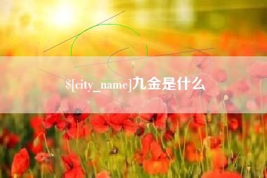 邳州九金是什么