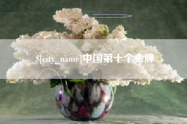邳州中国第十个金牌